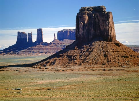 Mittens in Monuments Valley, Arizona