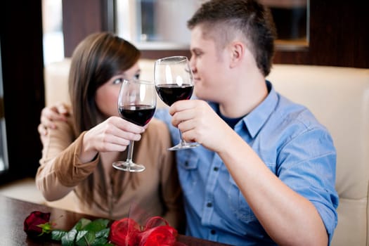 Toast for our love!
