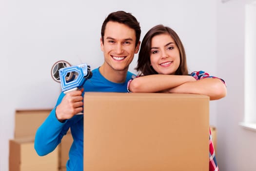 Ready to moving in new home