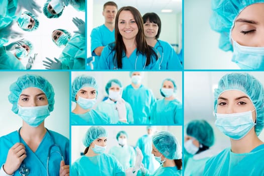 Successful medical team