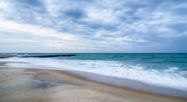 Atlantic Ocean at Cape Hatteras North Carolina