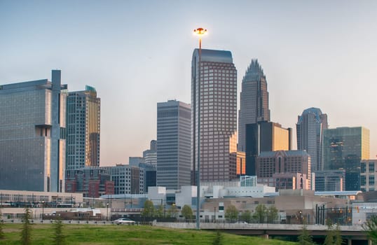 charlotte north carolina skyline