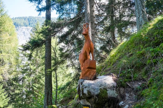 CHAMPEX, SWITZERLAND - AUGUST 30