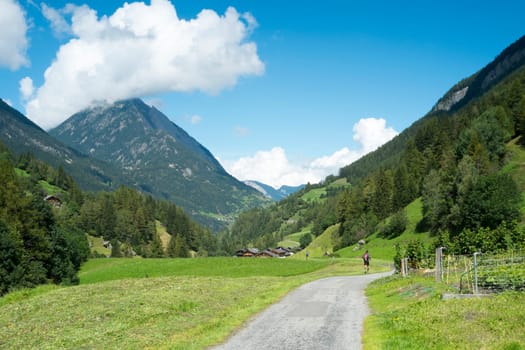 PRAZ-DE-FORT, SWITZERLAND - AUGUST 30