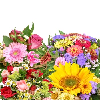 Different flower bouquets