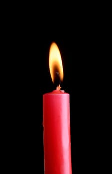burning candle