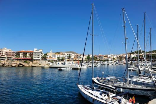 Port of Cala Rajada,Mallorca