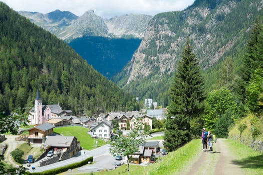 TRIENT, SWITZERLAND - AUGUST 31