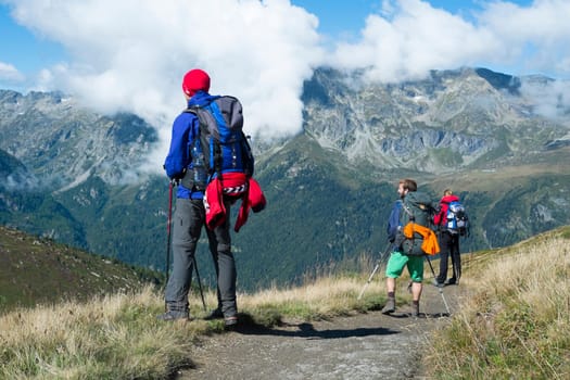 COL DE BALME, FRANCE - SEPTEMBER 01