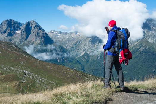COL DE BALME, FRANCE - SEPTEMBER 01
