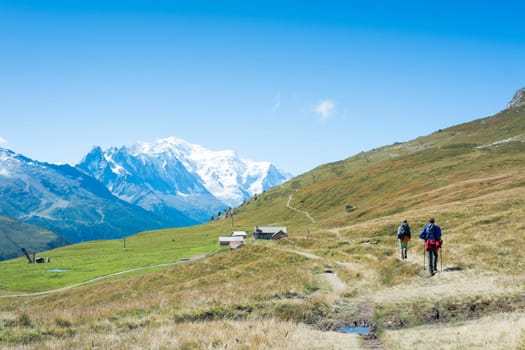 COL DE BALME, FRANCE - SEPTEMBER 01
