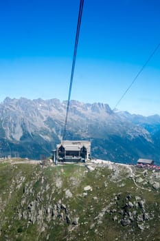 CHAMONIX, FRANCE - SEPTEMBER 02