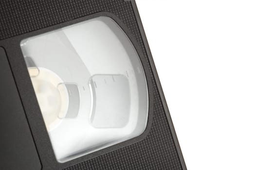 A close up shot of a video cassette