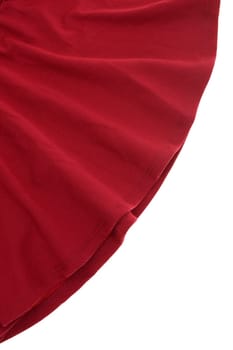 A close up shot of girls skirt