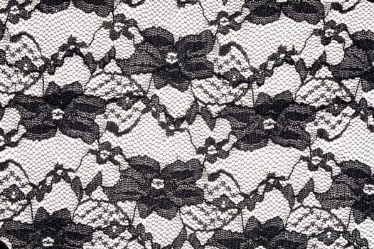 A close up shot of lace fabric
