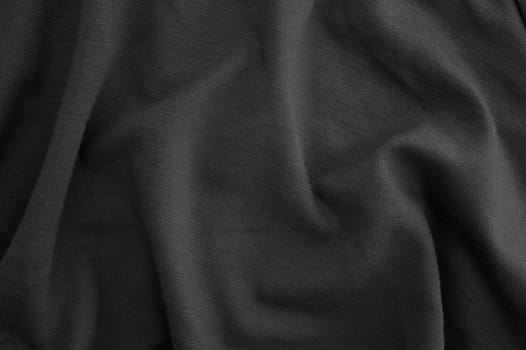 A close up shot of rumpled fabric