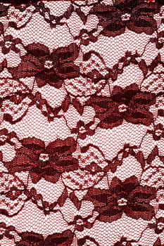 A close up shot of lace fabric