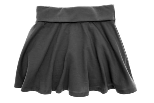 A close up shot of girls skirt
