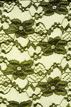A close up shot of lace fabric