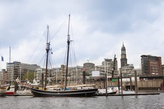 Photos of Old ship in Hamburg Port, Germany