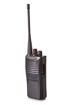 Professional walkie talkie. Isolated on white background