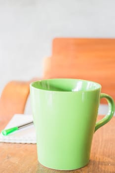 Chill out at oriental style coffee shop, stock photo