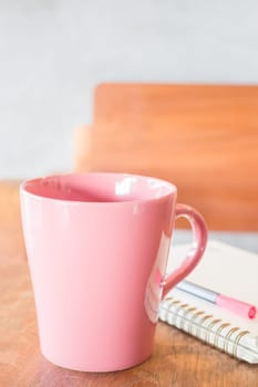 Beautiful coffee break at oriental style coffee shop, stock photo