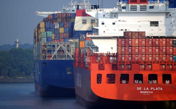 Container ships