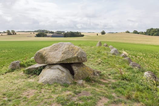 King Humble's tomb near humble,Langeland