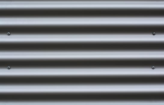 Corrugated sheet as a facade