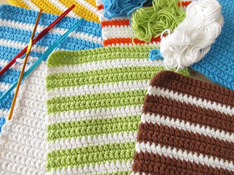 Crochet pot holders