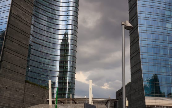 Modern architecture in Milan, Italy