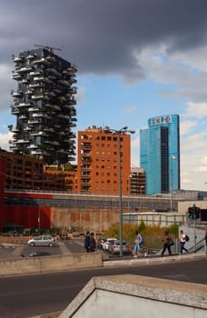 Modern architecture in Milan, Italy