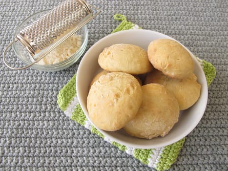 Home-baked cheese rolls