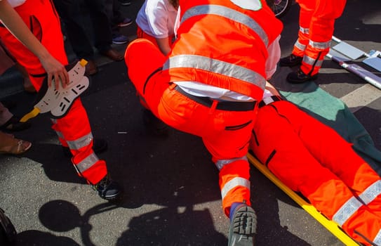 Emergency simulation in Milan