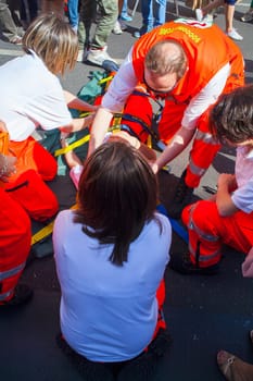 Emergency simulation in Milan