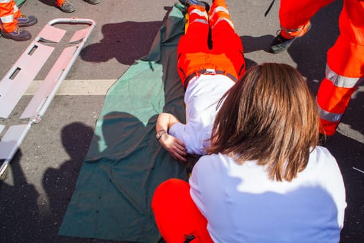 Emergency simulation in Milan