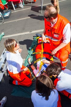 Emergency simulation in Milan