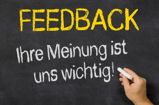 Feedback - your opinion is important to us