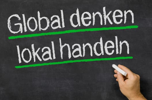 Thinking globally - acting locally