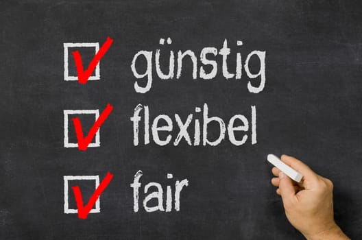 cheap,flexible,fair