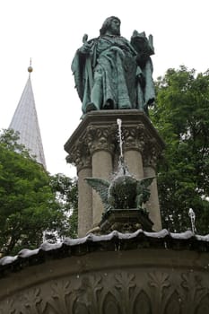 The Heinrichsbrunnen in Braunschweig