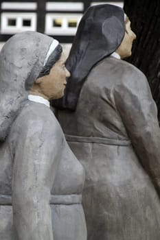 Nuns in Magni Church Square