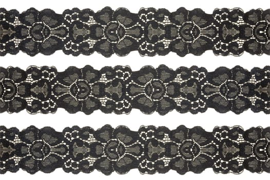 A close up shot of lace fabric