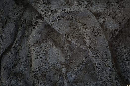 A close up shot of lace fabric