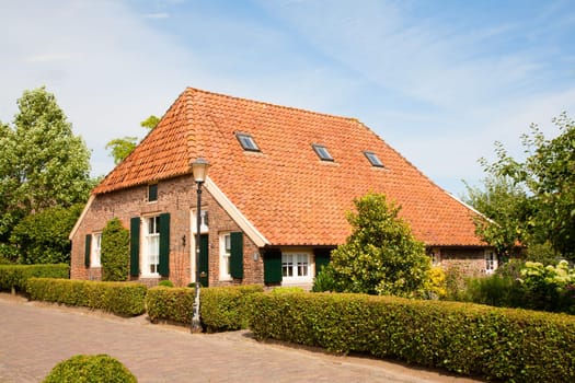 View at Bronkhorst, one of the smallest towns in the Netherlands.