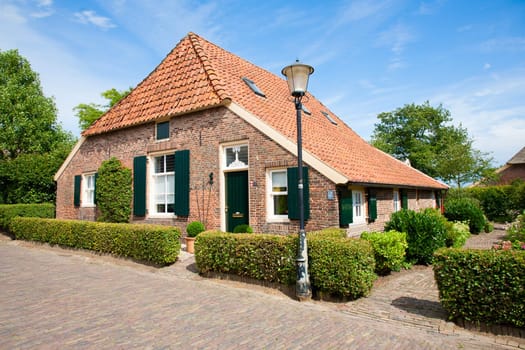 View at Bronkhorst, one of the smallest towns in the Netherlands.