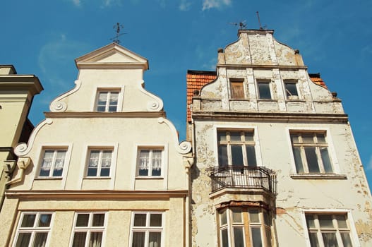 Altbau Wismar Deutschland / Old Apartment Building Wismar Germany