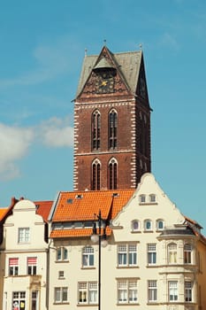 St. Marien-Kirche Hansestadt Wismar Deutschland / Church of St. Mary Hanseatic City Wismar Germany