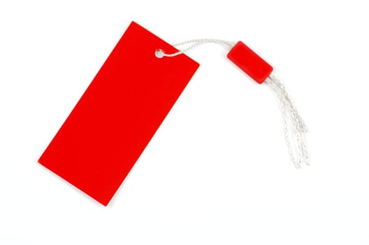 Blank tag isolated on a white backgrounds